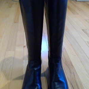 Black Leather Boots